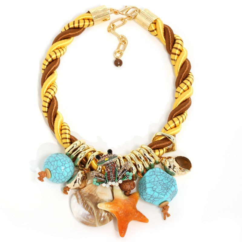   Ocean Style Beach Travel Necklace 