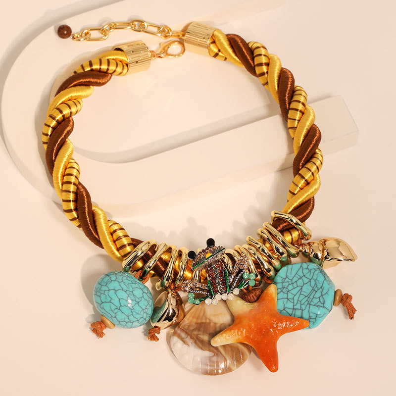 Ocean Style Beach Travel Necklace