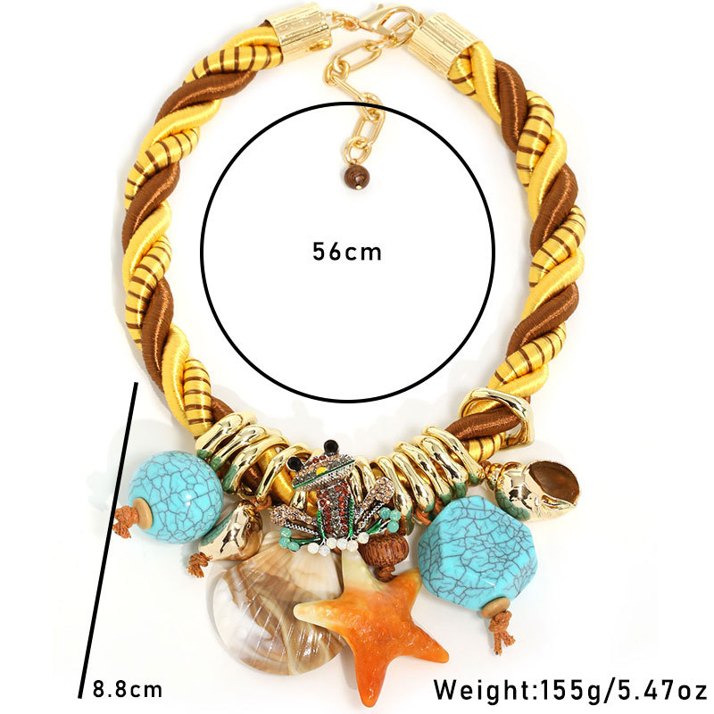   Ocean Style Beach Travel Necklace 