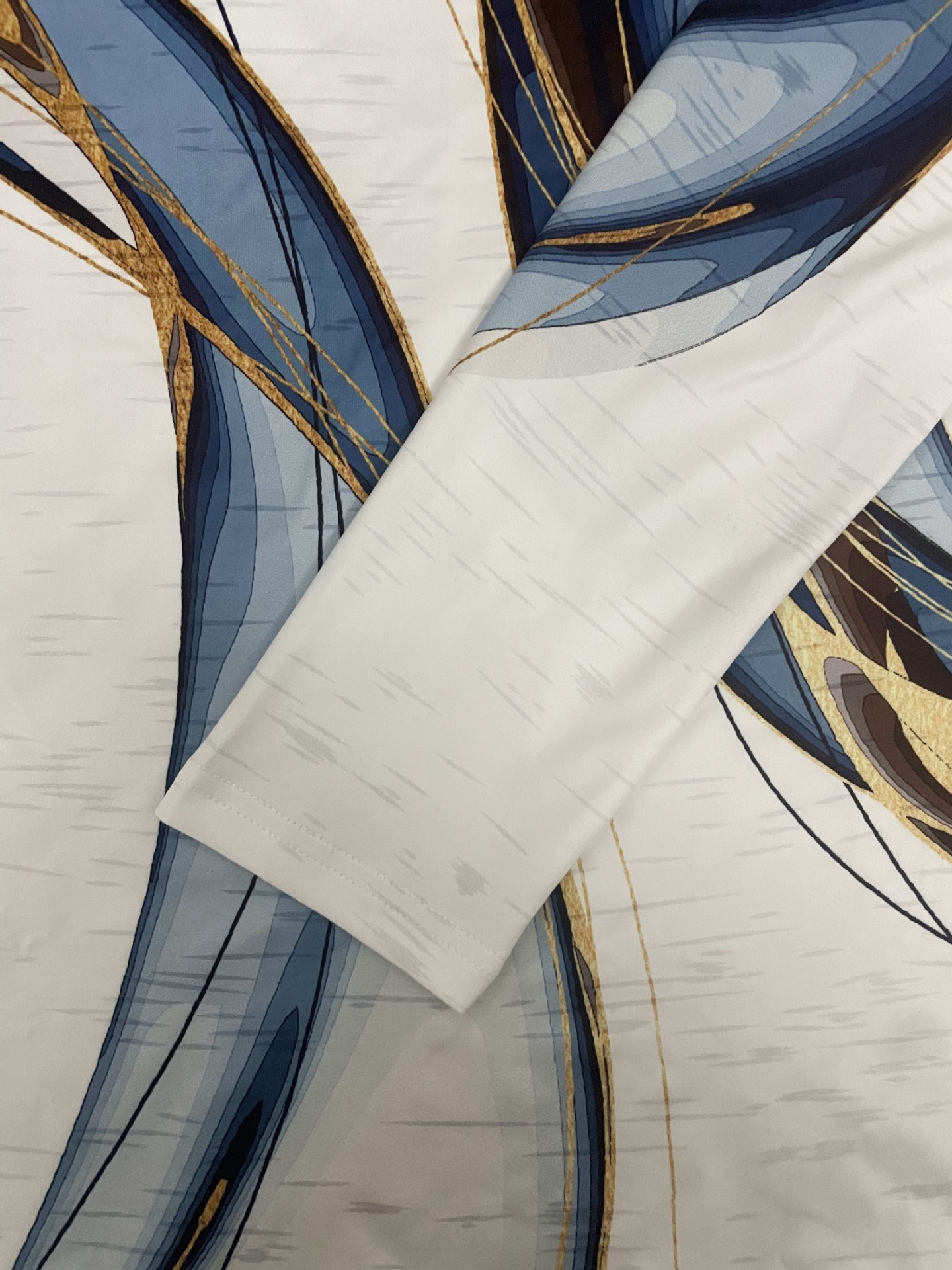 Casual Color Block Crew Neck Long Sleeve T-shirt