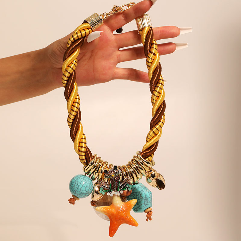 Ocean Style Beach Travel Necklace