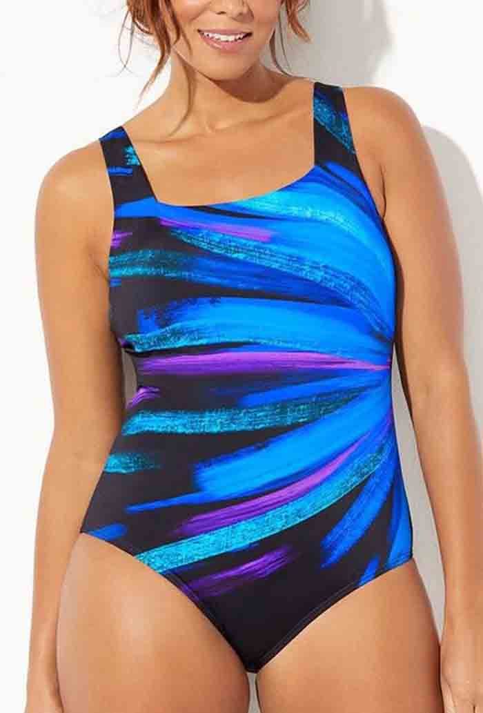 Chlorine Resistant One Piece Swimsuit