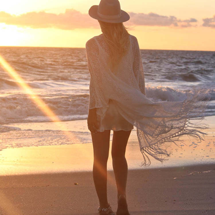 Mesh Cover-Ups Swimwear