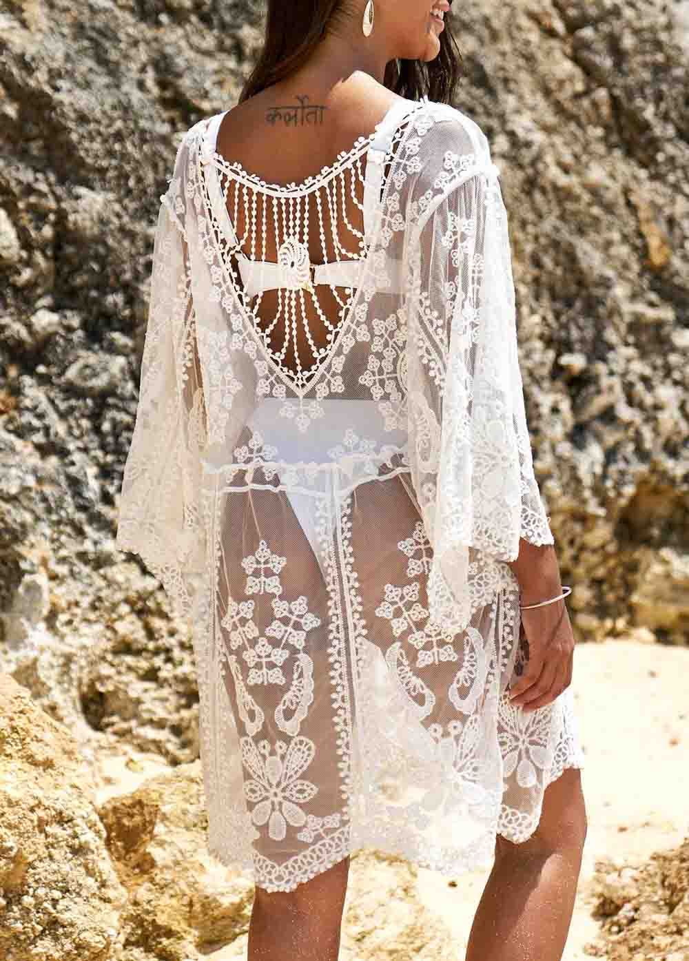 Embroidered Cover Up