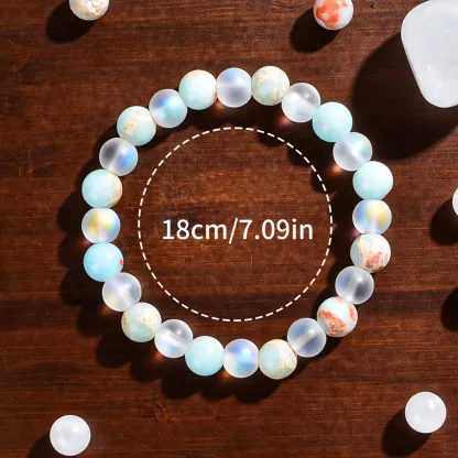  Retro Bohemian Stone Fengshui  Bracelet For Luck