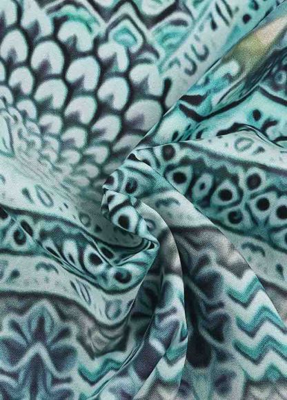 Printed Strap V-Neck Fresh  Cover-ups