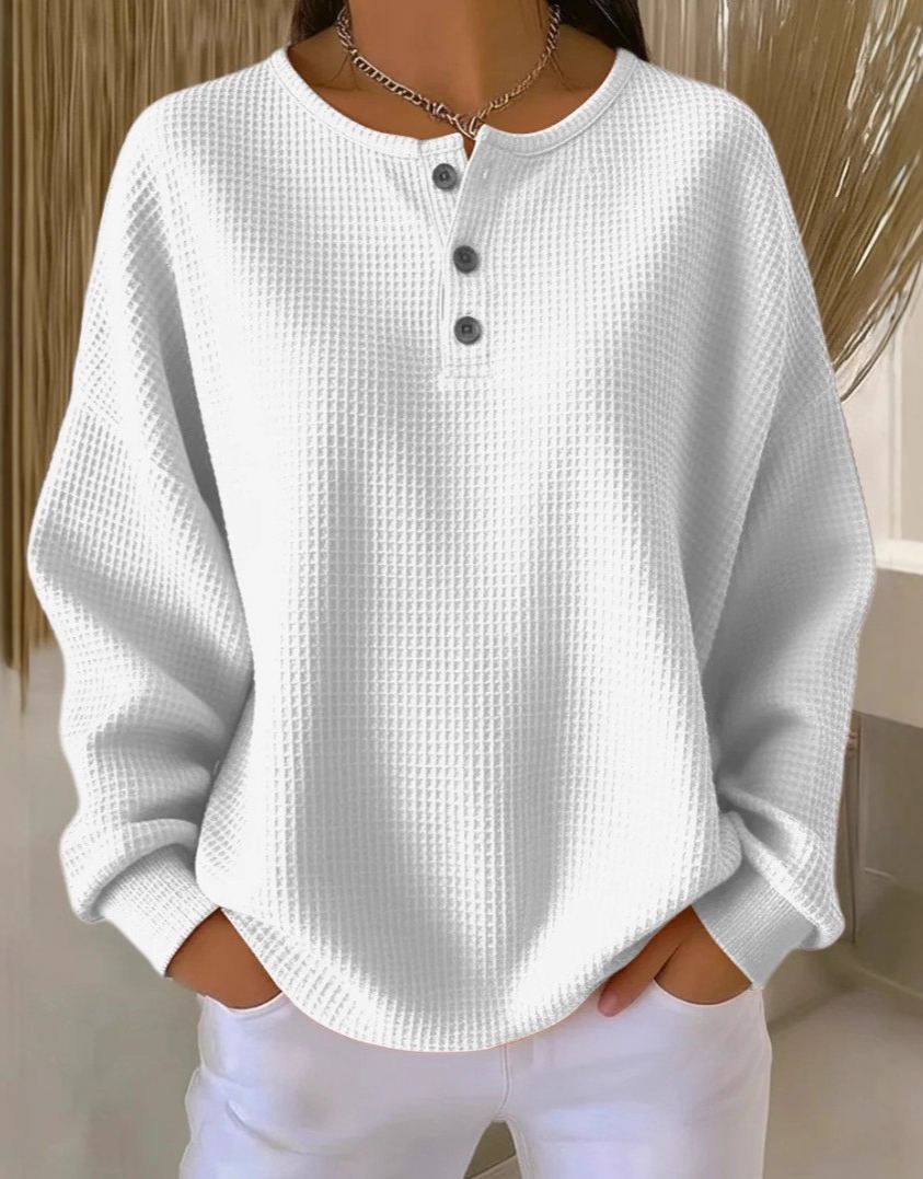 [Copy]Bowknot V-Neck Long Sleeve Casual Sweater