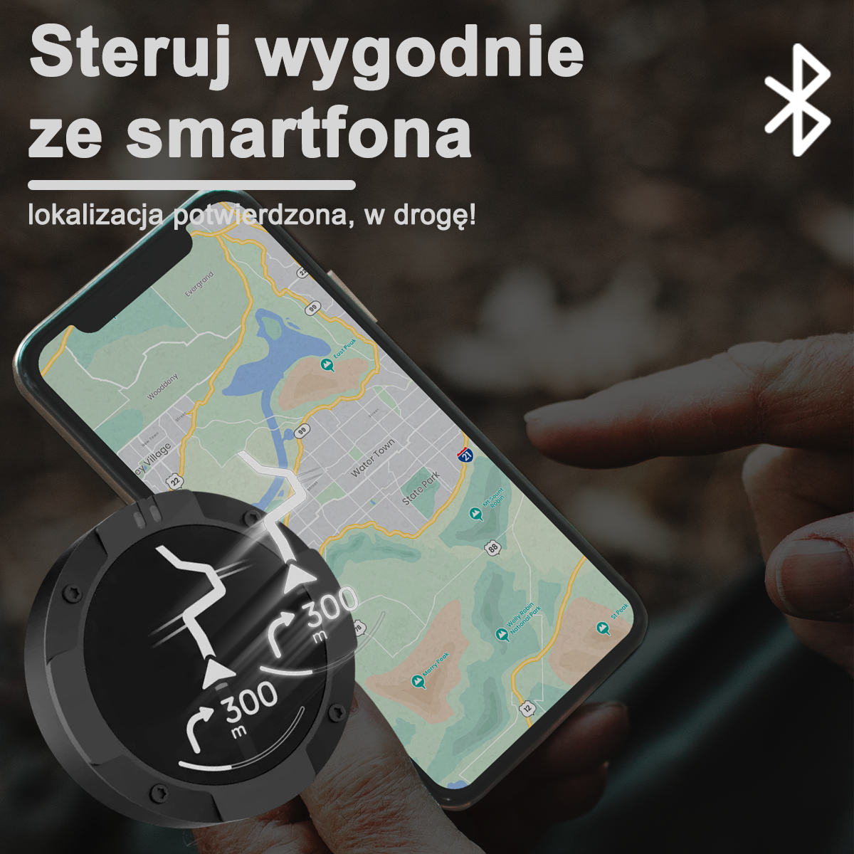 Przenośna Nawigacja Motocyklowa