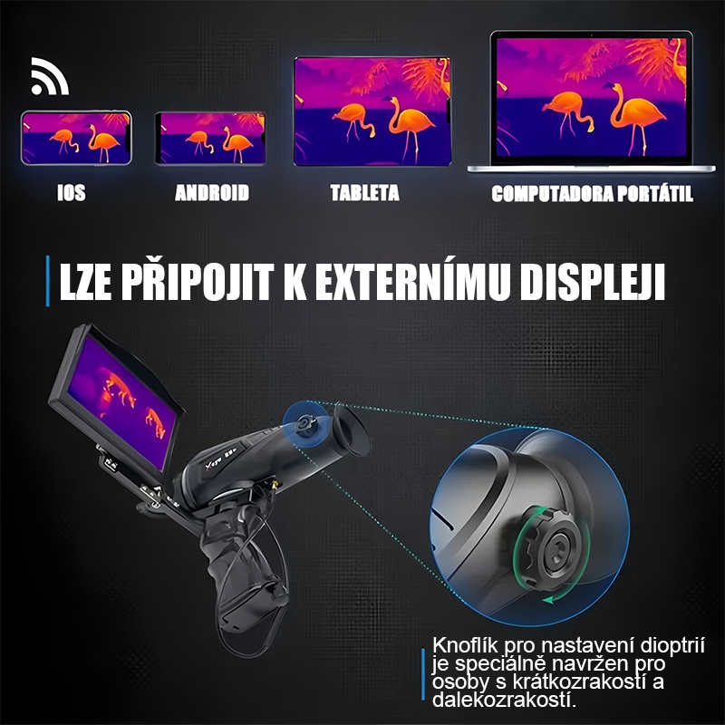 Termokamera Monokulární