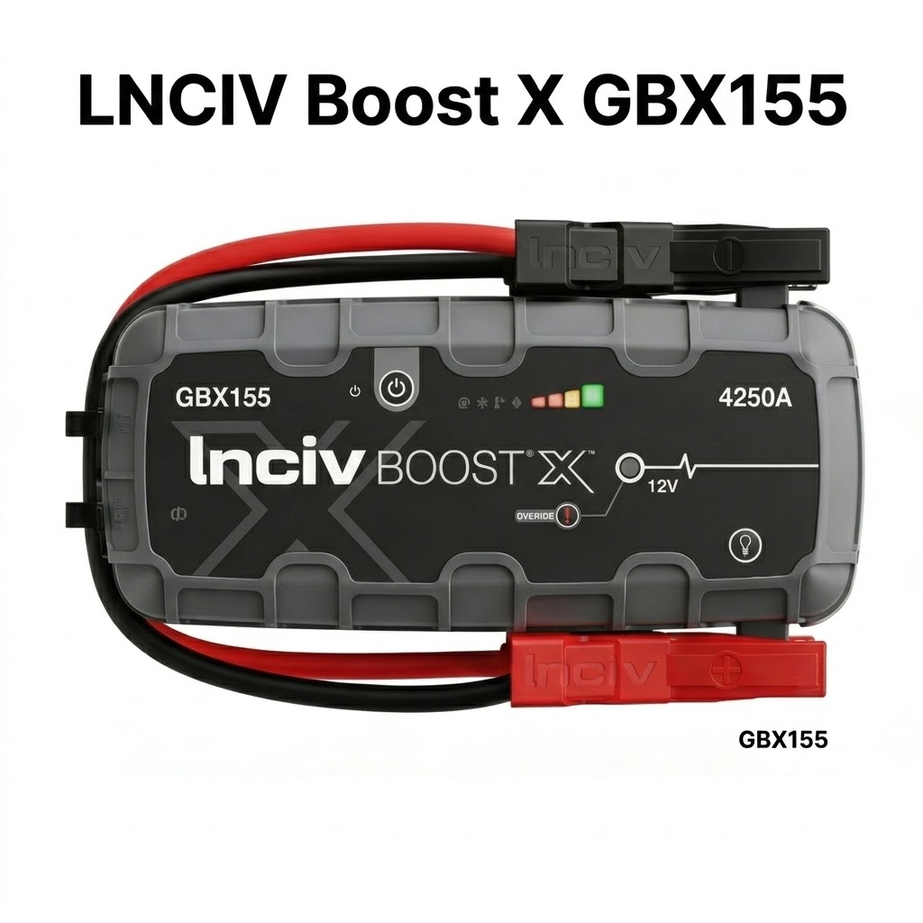 【LNCIV Jubiläum】LNCIV Boost X GBX155 4250 A 12 V UltraSafe Lithium-Starthilfegerät