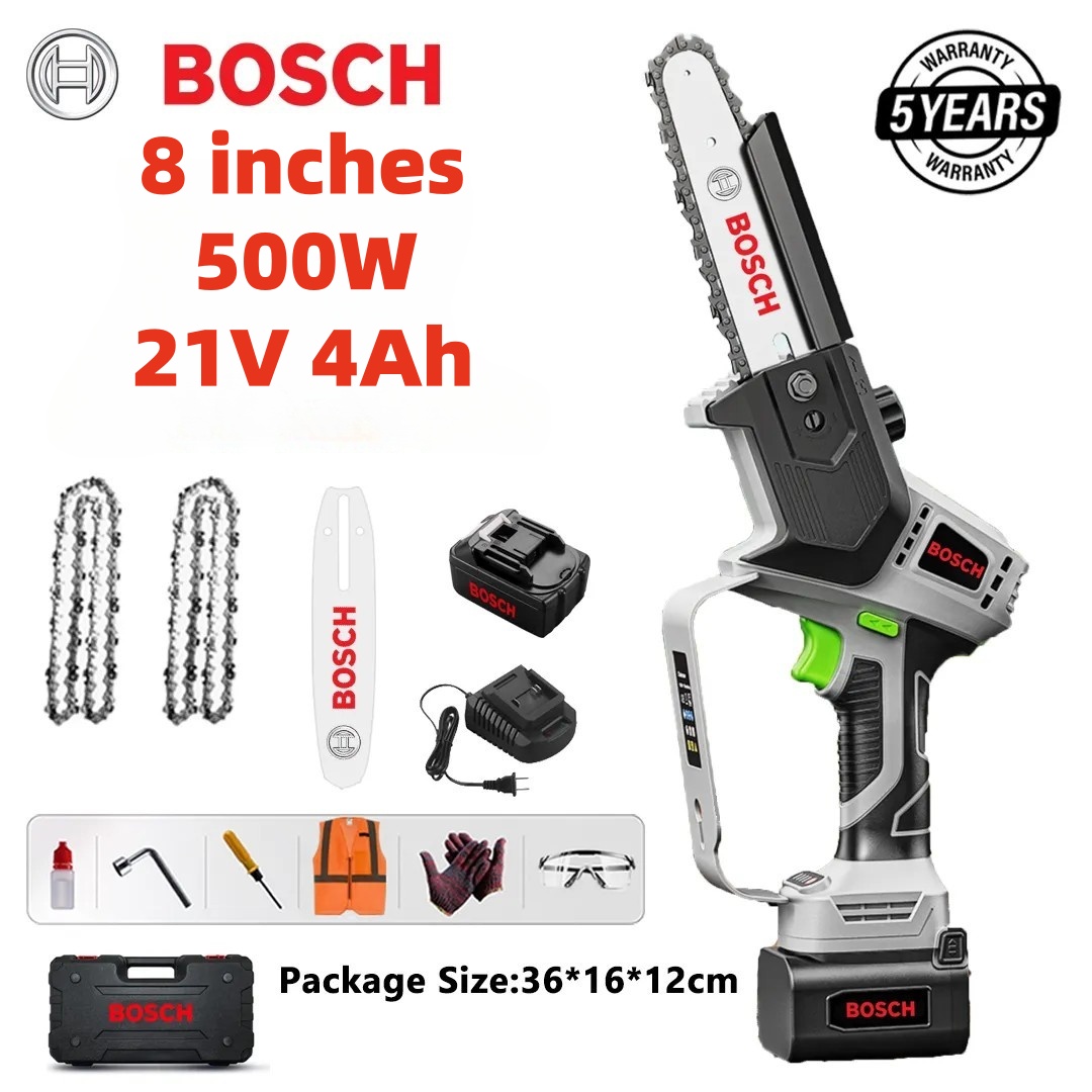 Bosch 12000W lítium akkumulátoros kefe nélküli láncfűrész