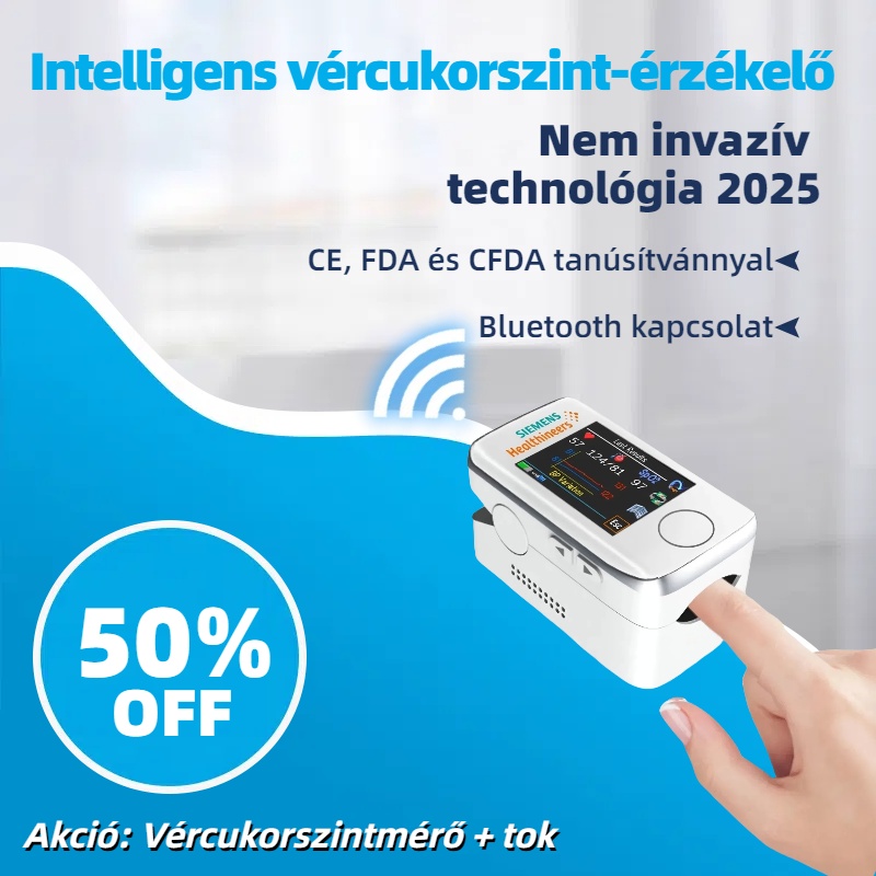 🎉Limitált kiadás – 2025-ös Intelligens Vércukormérő és Egészségfigyelő