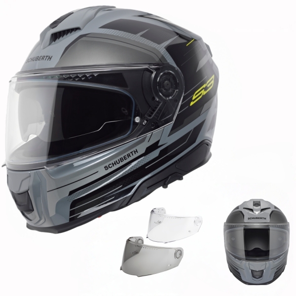 SCHUBERTH S3 DFP Zárt Bukósisak – Prémium Védelem ECE 22.06 Tanúsítással + S.R.S Mentőrendszer