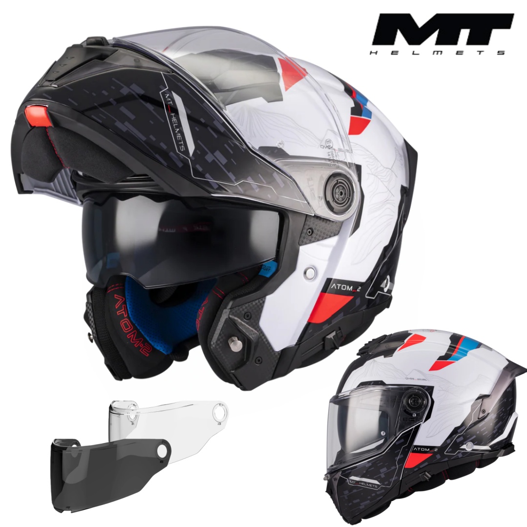 Výklopná motocyklová přilba ECE 22.06 – lehká, pohodlná a bezpečná pro každodenní jízdu