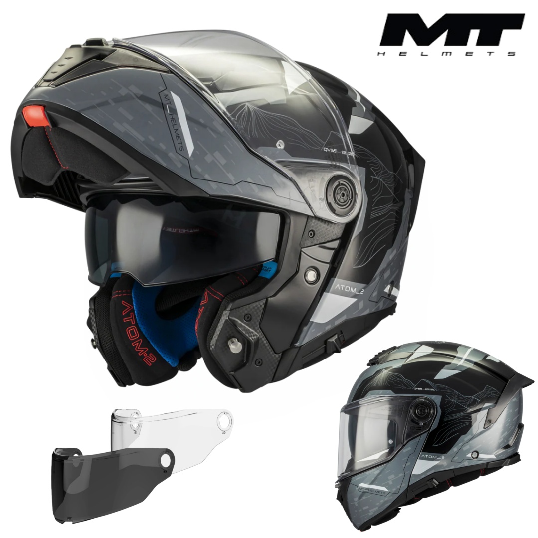 Výklopná motocyklová přilba ECE 22.06 – lehká, pohodlná a bezpečná pro každodenní jízdu