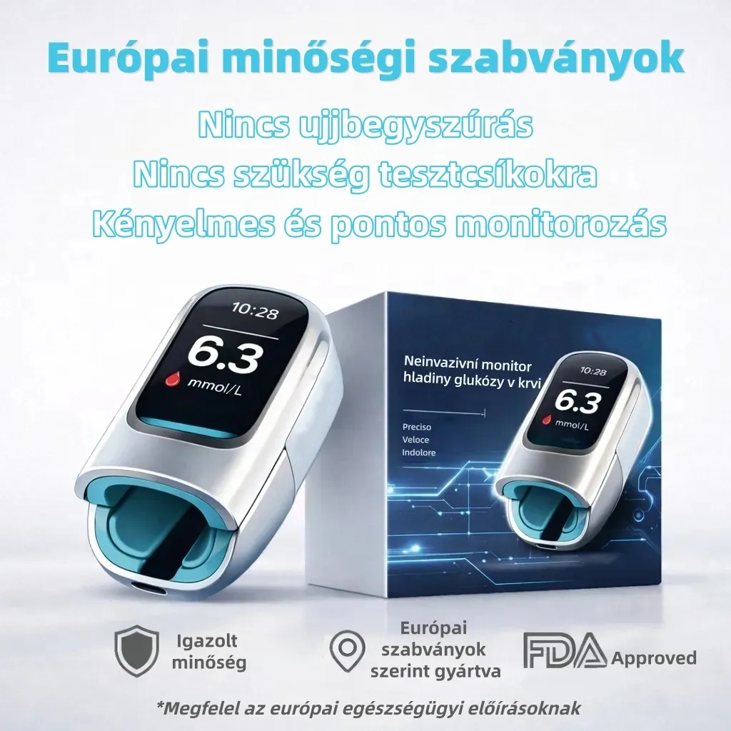 🔥 Non-invasiver Blutzuckermesser – intelligentes, nadelfreies Glukose-Monitoring überall und jederzeit 💙