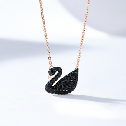 🔥Labutí křišťálový náhrdelník Swarovski, limitováno na 89 sad
