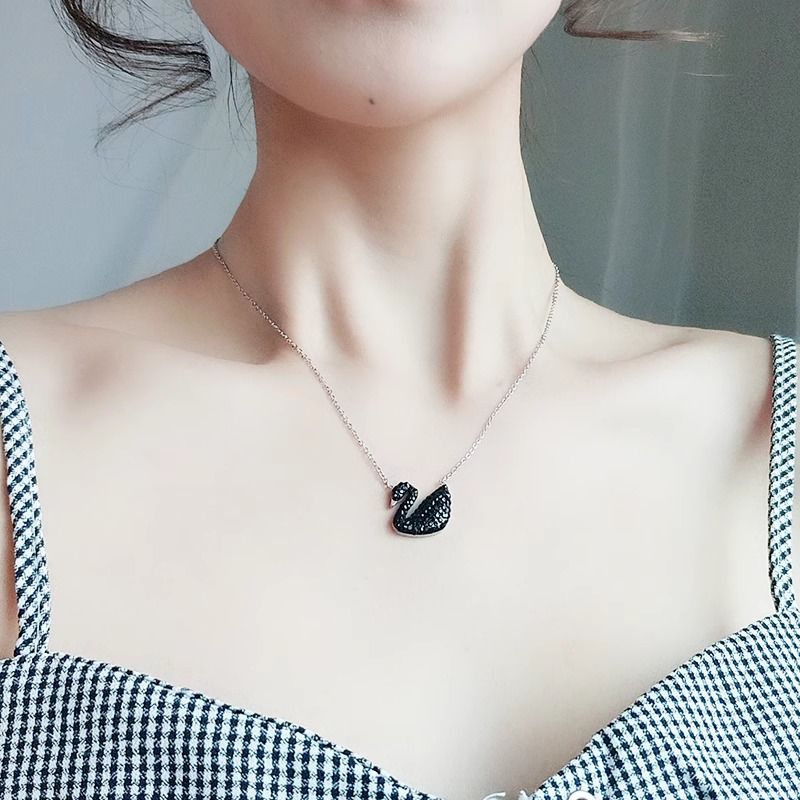 🔥Labutí křišťálový náhrdelník Swarovski, limitováno na 89 sad