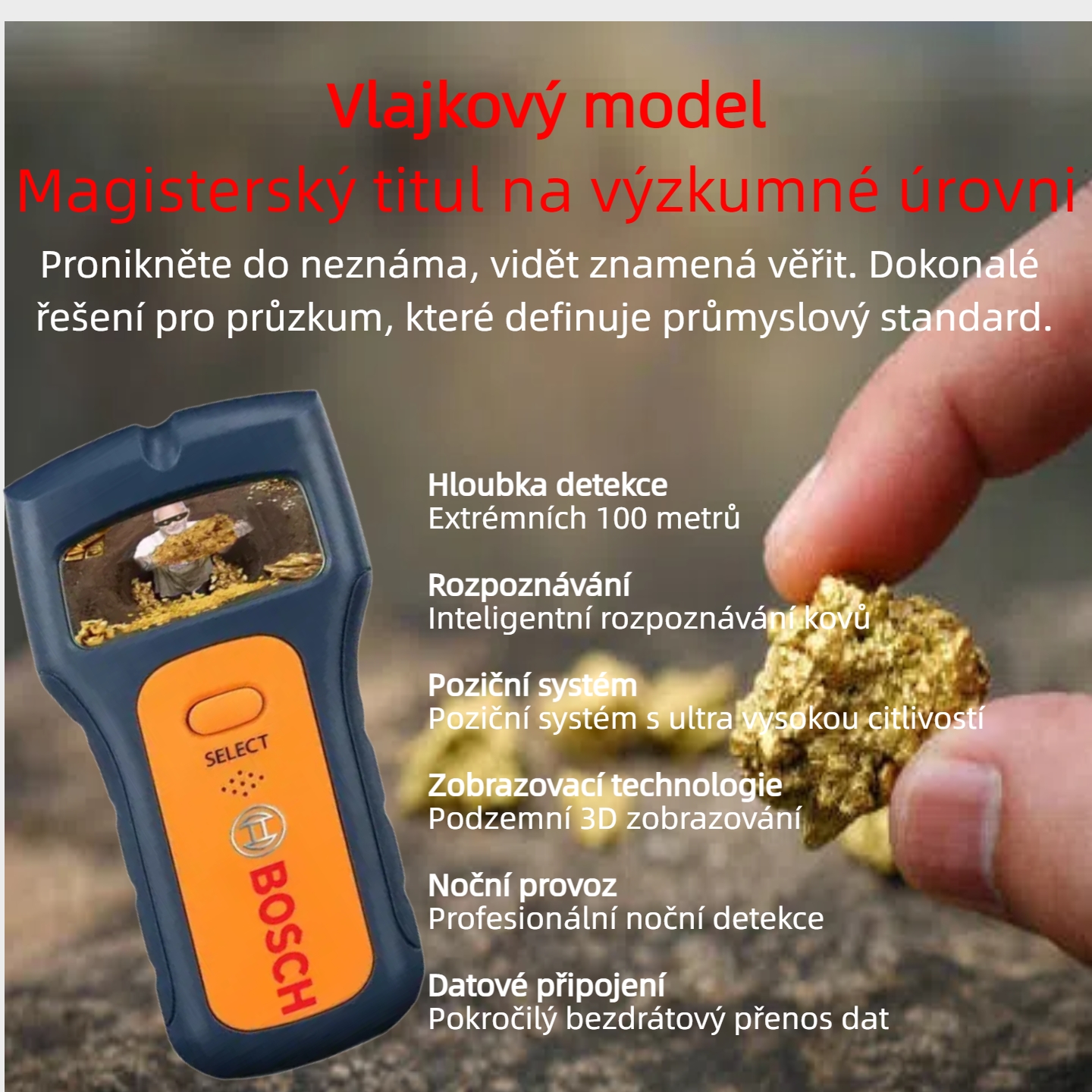 Zapomeňte na obyčejné detektory! 🔍 Revoluční technologie pro hledače pokladů: Pronikněte hluboko a najděte cennosti, které ostatní přehlédnou.