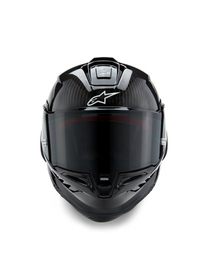Přilba Alpinestars Supertech R10 Solid, karbonová skořepina, certifikace CE, pokročilé odvětrávání a padnutí