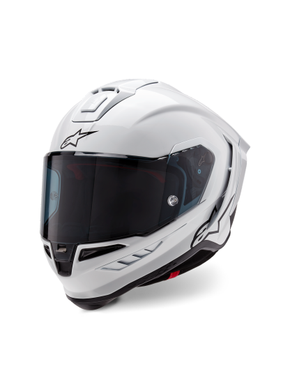 Přilba Alpinestars Supertech R10 Solid, karbonová skořepina, certifikace CE, pokročilé odvětrávání a padnutí