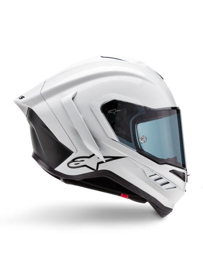 Přilba Alpinestars Supertech R10 Solid, karbonová skořepina, certifikace CE, pokročilé odvětrávání a padnutí