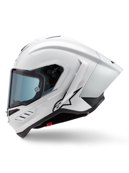 Přilba Alpinestars Supertech R10 Solid, karbonová skořepina, certifikace CE, pokročilé odvětrávání a padnutí