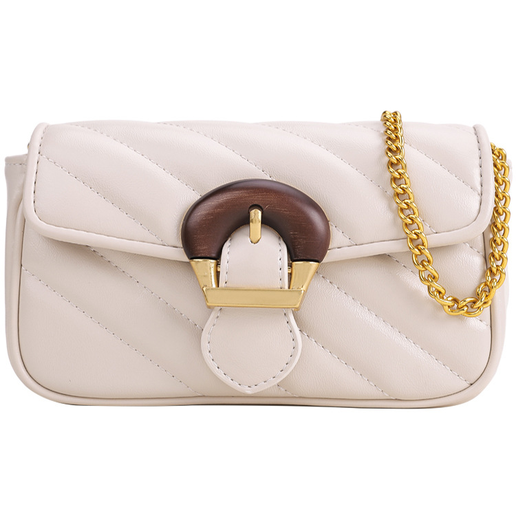 Nová móda 2023 Lehká luxusní letní dámská taška Všestranná malá vonná taška s vyšívaným řetízkovým designem Crossbody mini taška