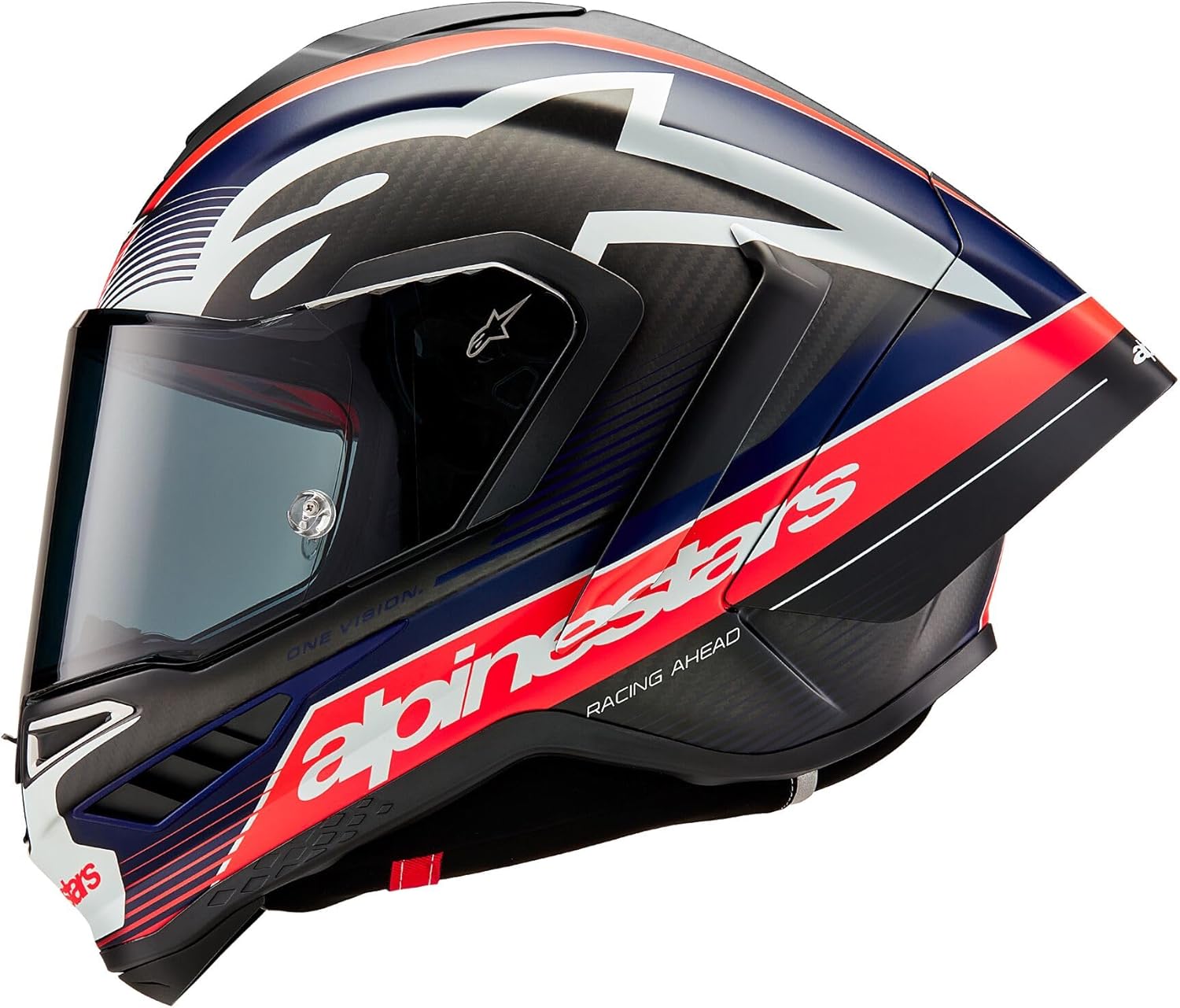 Přilba Alpinestars Supertech R10 Solid, karbonová skořepina, certifikace CE, pokročilé odvětrávání a padnutí