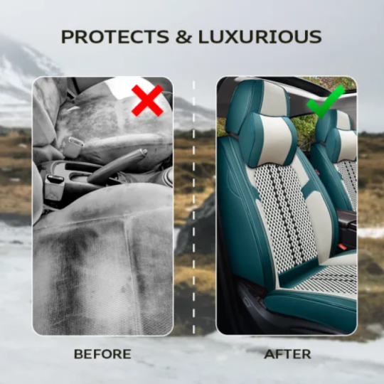 2023 Celoten komplet univerzalnih zračnih in vodotesnih prevlek iz usnja za avtomobile, SUV-je