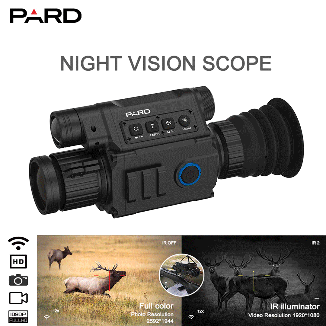 PARD NV008 aparat monocular de vedere nocturnă cu infraroșu