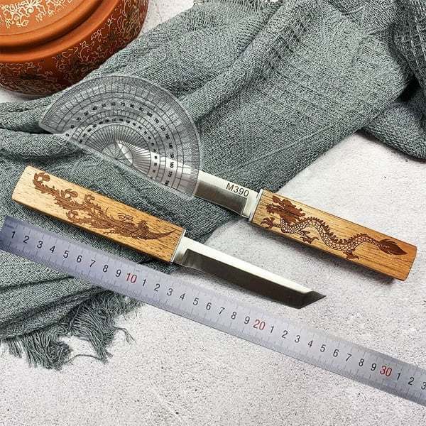 🐉Handmade Portable 2 In 1 Dragon and Phoenix Double Blades🐉🗡