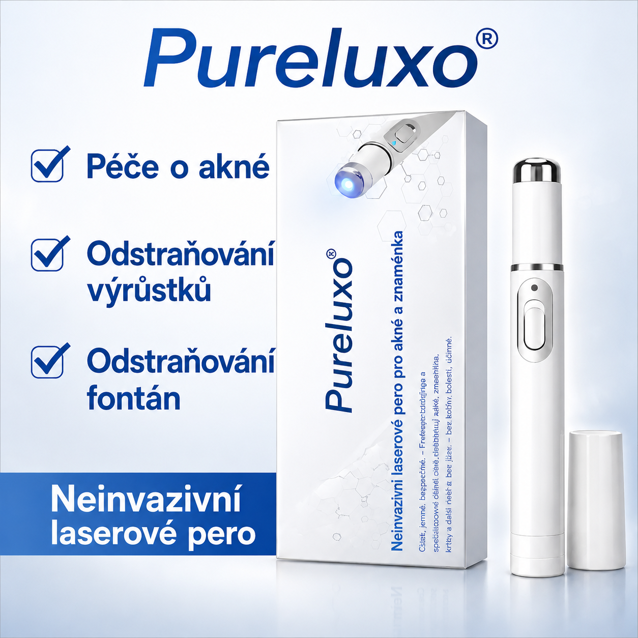 [Copy]Pureluxo® non-invazív anyajegy- és szemölcseltávolító lézertoll