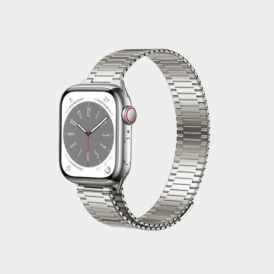 🔥Pásek z bambusu s magnetickou sponou z nerezové oceli pro Apple Watch