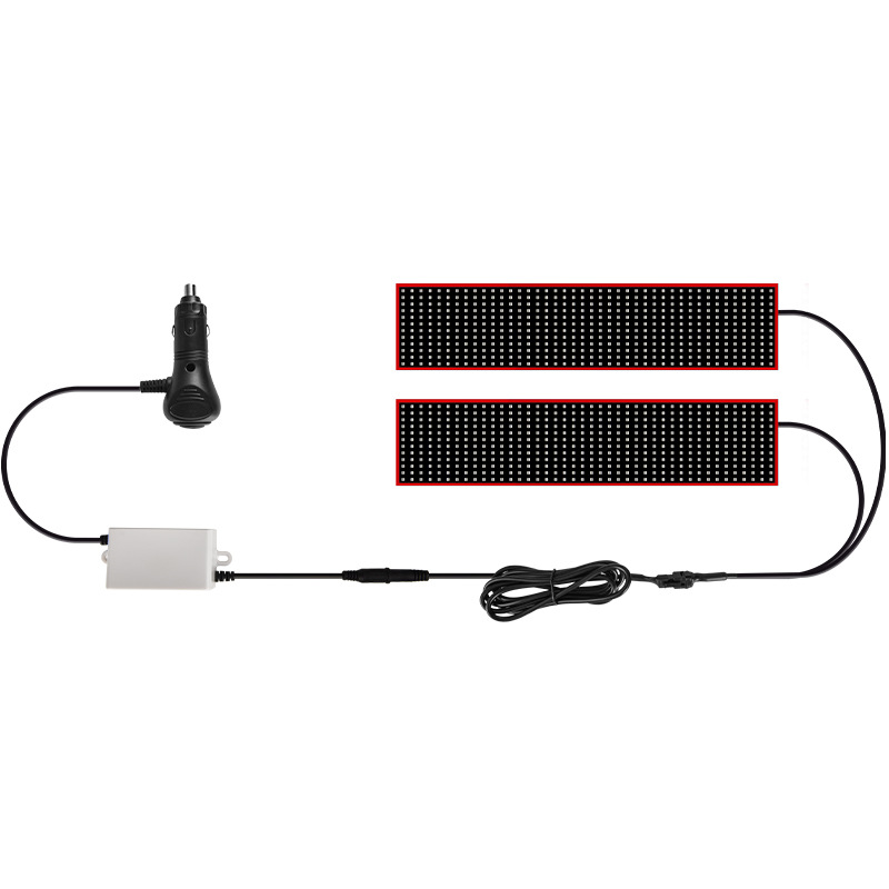 Lumină dinamică Big Devil Eye pentru mașină, ecran LED flexibil programabil, fereastră ultra subțire pentru mașină, matrice animată pentru ochi mașini