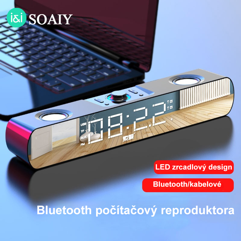 2023 NUEVO Bluetooth reproduktor SH16 Významné Značky Import Výkonný reproduktor se subwooferem 6D prostorovým zvukem