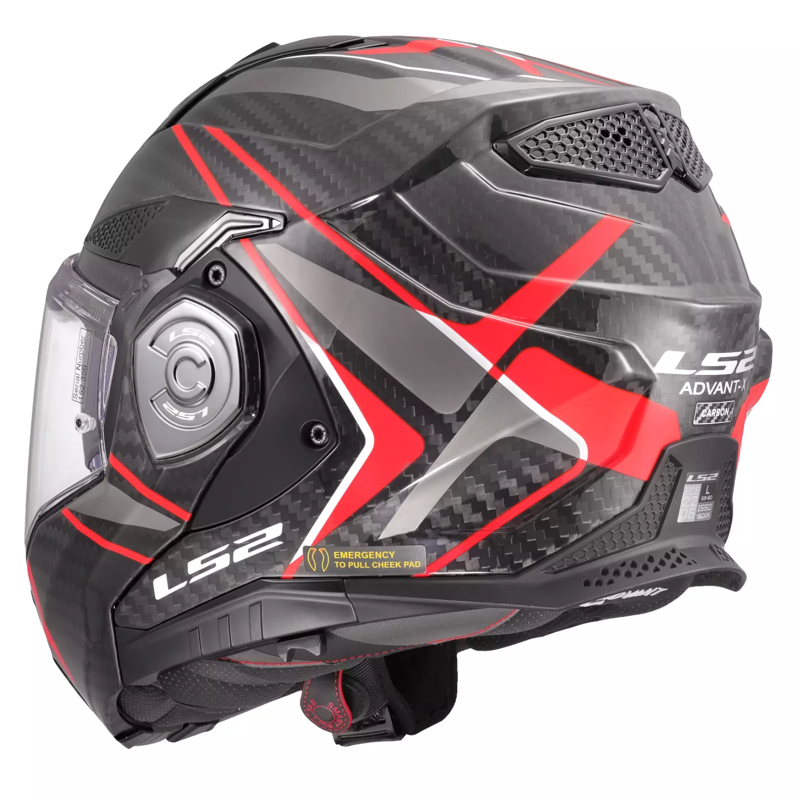 FF901 ADVANT X CARBON Future II 2 Flip up Future Red
