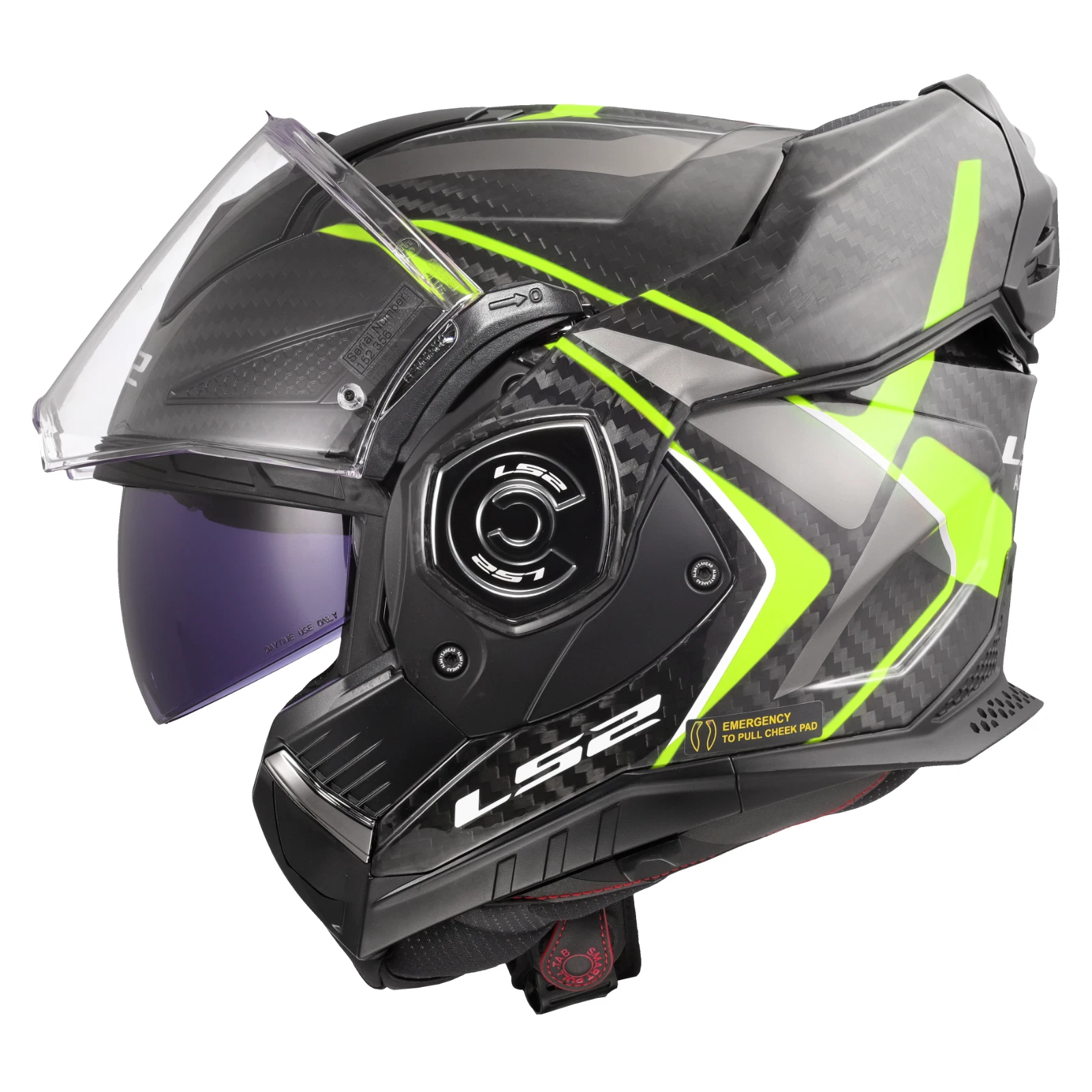 FF901 ADVANT X CARBON Future II 2 Flip up Future H-V Yellow