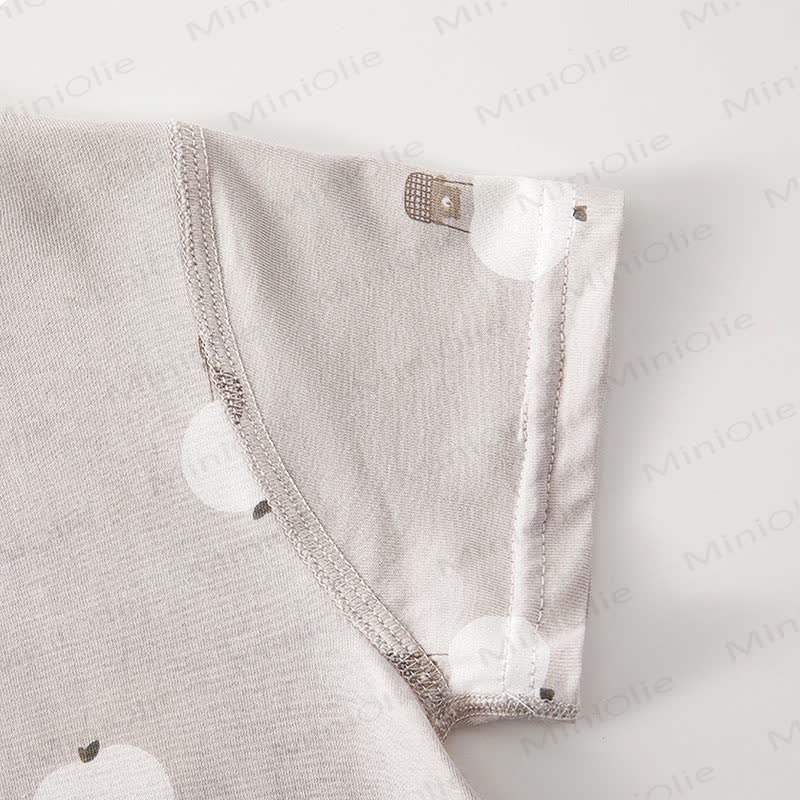 Tutina per neonato in cotone con stampa animalier - image 7