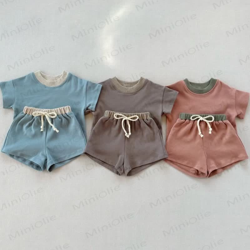 Tuta morbida da neonato in 2 pezzi, set ampio - image 7