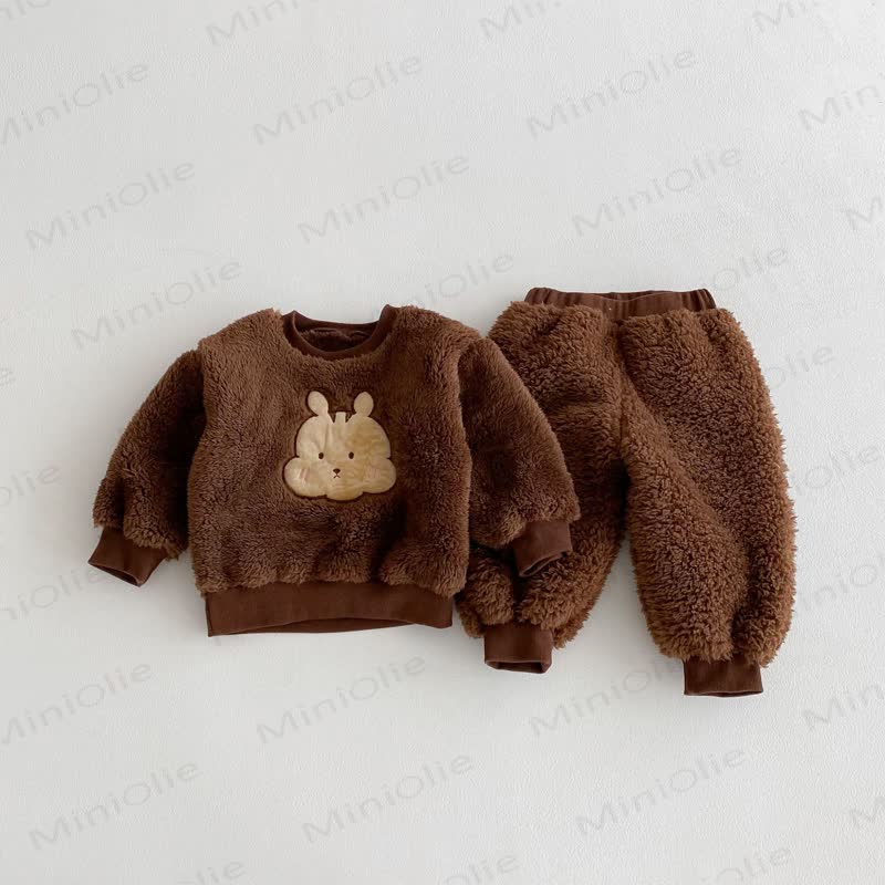 Set da 2 pezzi in pile con animali per bambini - image 16