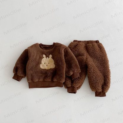 Set da 2 pezzi in pile con animali per bambini - image 16