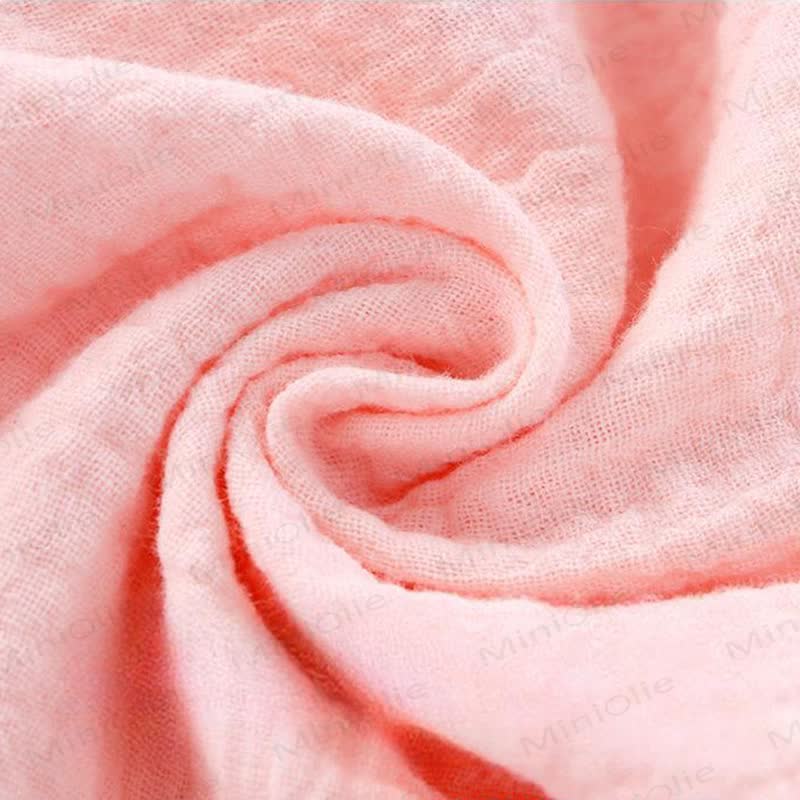 Completo da bambina composto da canotta e pantaloncini in cotone a tinta unita con volant. - image 11