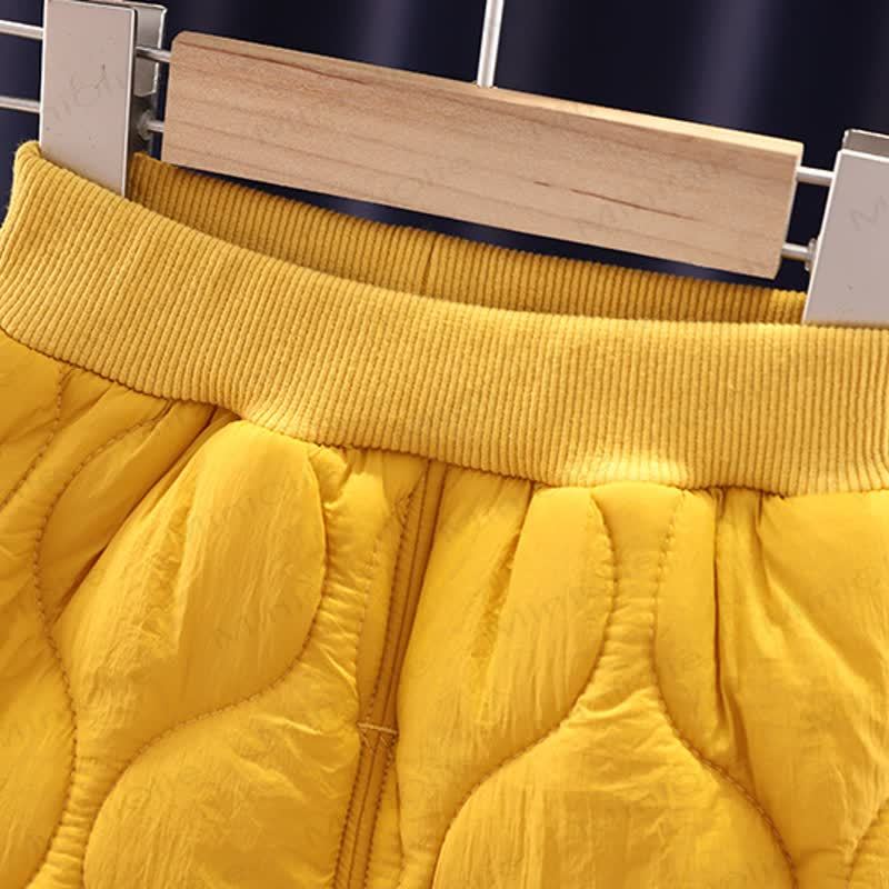 Set trapuntato a tinta unita da 2 pezzi per bambini - image 11