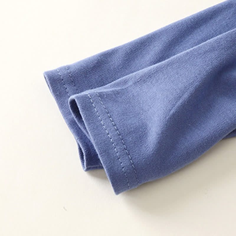 T-shirt in cotone a maniche raglan/a righe con stampa a cartoni animati per neonati e bambini piccoli - image 20