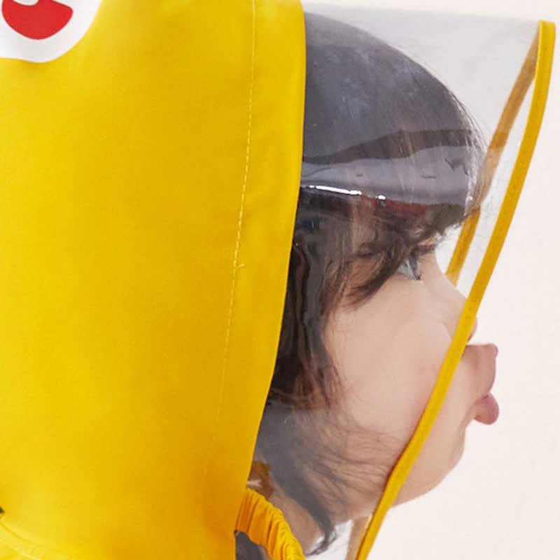 Impermeabile con cappuccio a forma di dinosauro per bambini - image 8