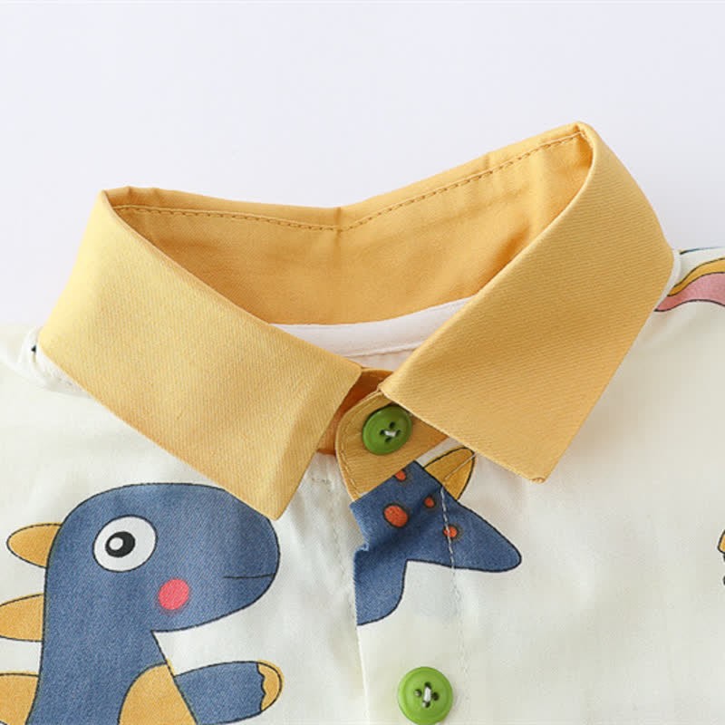 HELLO! Baby 2 pezzi dinosauro denim set - image 5