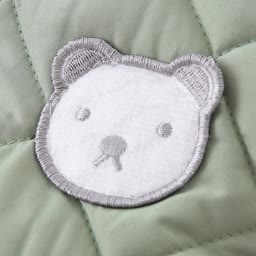 Tutina imbottita in cotone con cappuccio Baby Bear - image 6