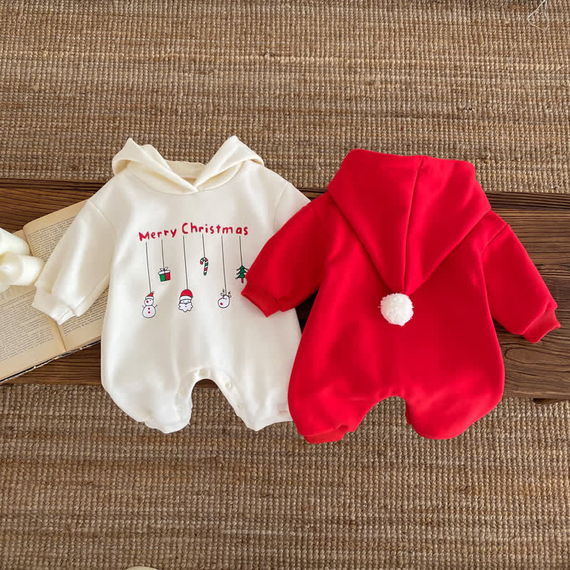 BUON NATALE Tutina con cappuccio per neonato - image 6