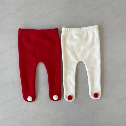 Baby Christmas Colors Collant adorabili - Rosso - 18-24 mesi - image 1